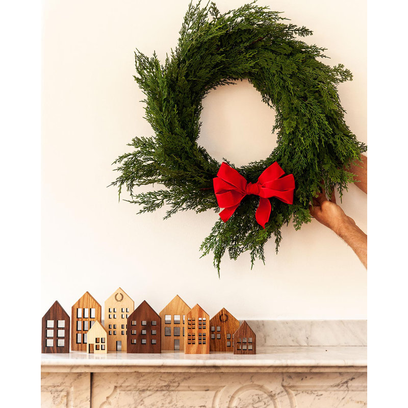 Crafted Wooden Houses - Walnut - Colonial