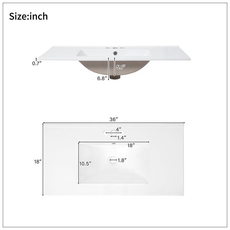 Vanities For Bathroom, Black, Silver