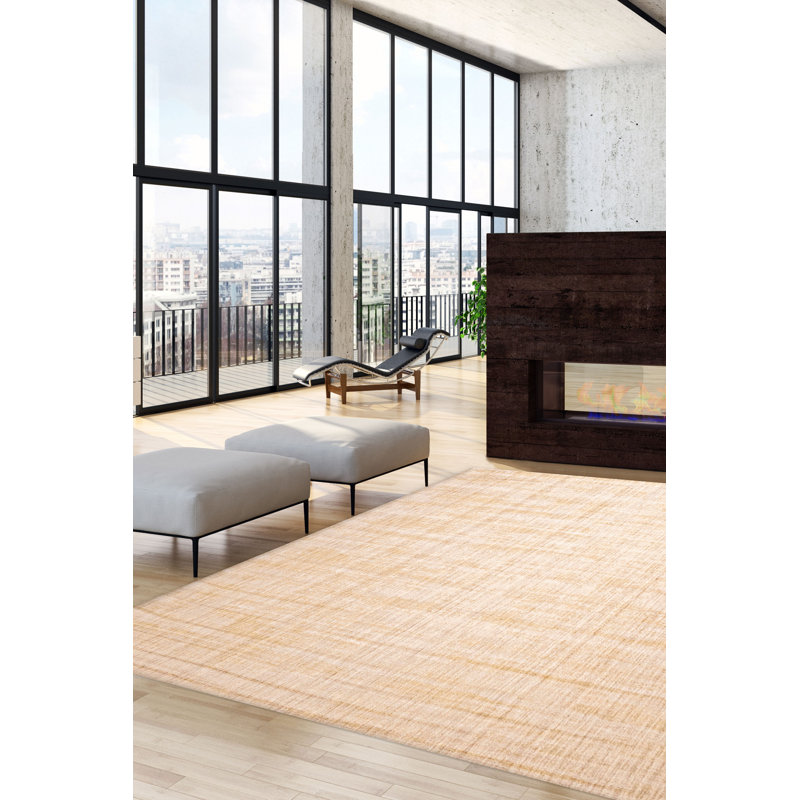 Tapis ivoire Kashkuli Gabbeh 7 pi 10 po x 9 pi 10 po