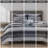 8-Piece Cal King 8 Piece Quilt Set with Cotton Bed Sheets,Black