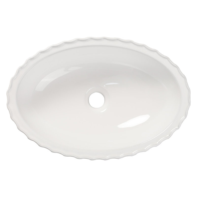 Artistic Oval Bathroom Vessel Vanity Sink