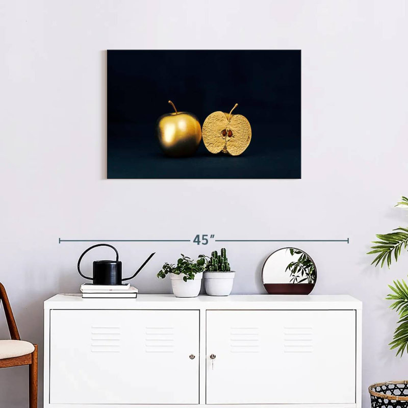 Yarlin Split Golden Apple, 8" H x 12" W