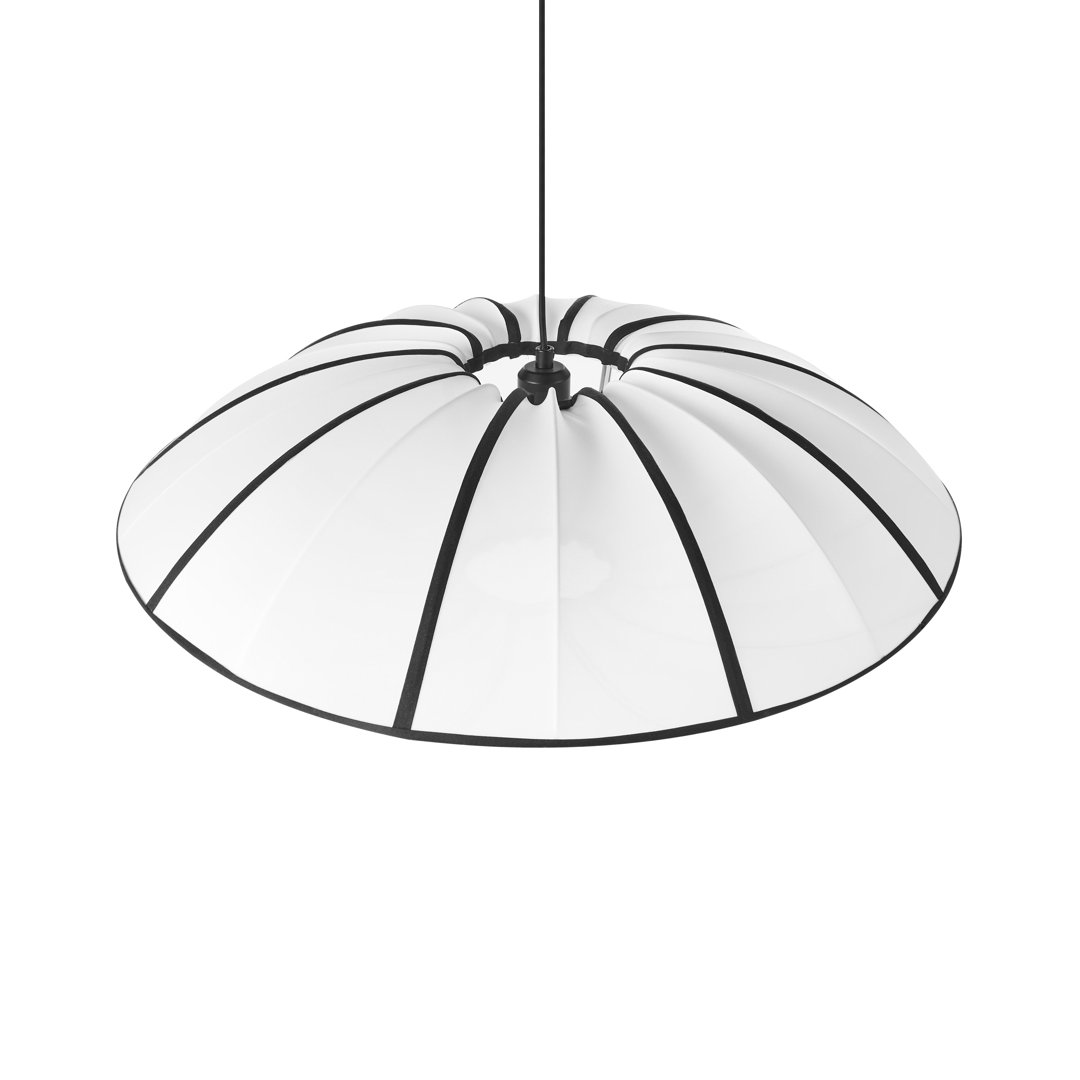Demetrial 1 - Light Matte Black Unique/Statement Pendant
