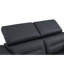 Canapé en cuir italien avec fauteuil inclinable Global United-397192901