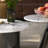 Italian round marble coffee table-186221599