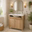 Meuble-lavabo de salle de bain avec lavabo-1272776339