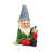 Cheery Gnome Solar Statue | Light-Up Garden Sculpture
