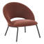 Fauteuil d'appoint Zurich brun