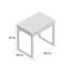 Jess Solid Wood Writing Desk-25401043-89990380