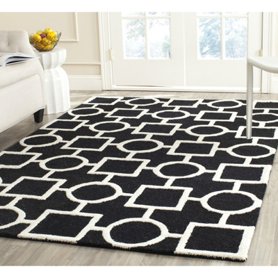 Tapis en laine touffeté à la main Sanyla
