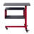 Eftychia Industrial Rectangular Accent Table with Wall Shelf-63719014