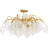 Keasha 6-Leaf Semi-Flush Mount-1586756521