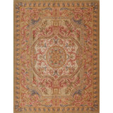 Savonnerie One-of-a-Kind 9' X 12' Hand Knotted Area Rug