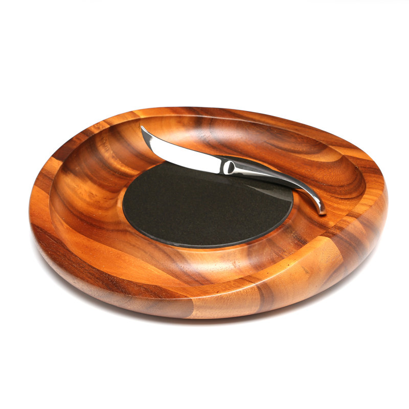 Nambé Butterfly Wood Cheese Board