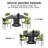 Alyda 47.24" Metal Patio Dining Table Outdoor Bar Table