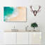 Kelingking Beach in Indonesia in Abstract - Wrapped Canvas-55312937