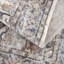 Tapis orange lavable à la machine Medallion Design Performance-88967375