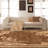 Brisco 100% Polypropylene Minimalist Modern Floral Block Power-Loomed Indoor Area Rug-1428989343