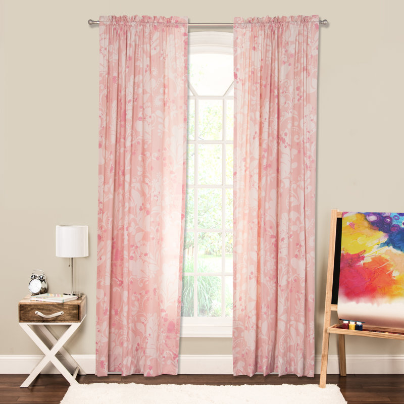 Semi Sheer Curtain Single Panel