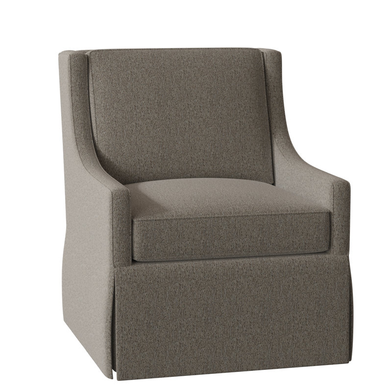 Kimball Slipcovered Armchair, Swivel, Oasis (9508 97)