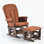 Fauteuil oscillant et repose-pieds Joy