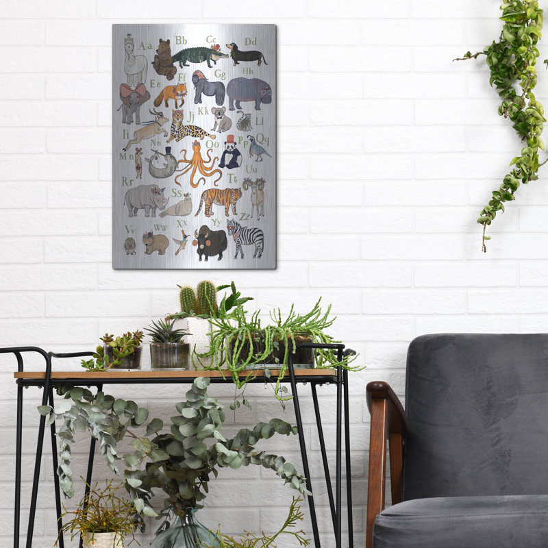 «Abc Party Animal» par Hanna Melin, H 16 po x l 12 po