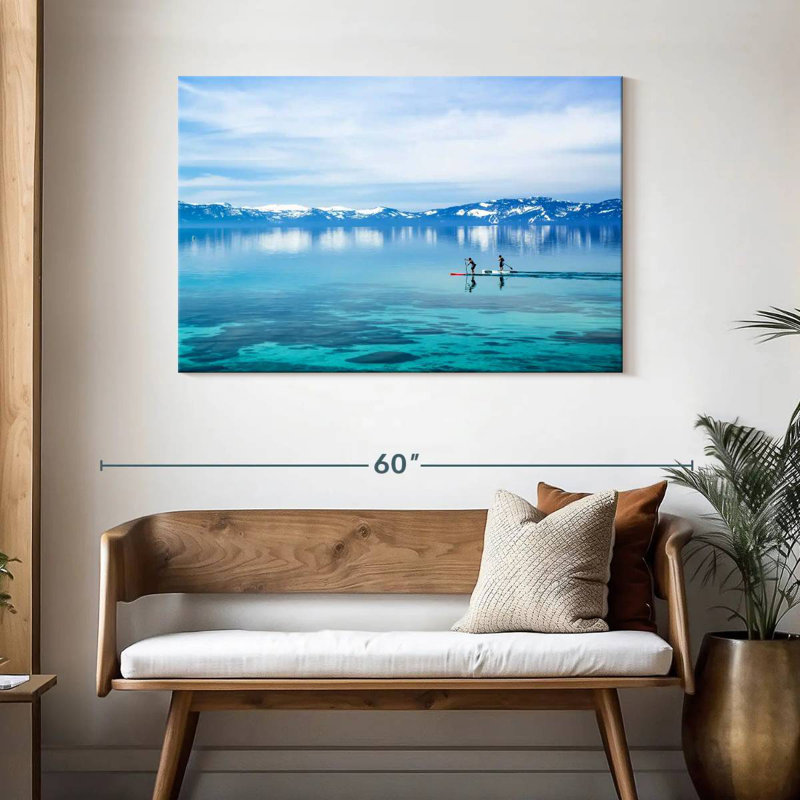 Alvord Paddle Boarding Lake Tahoe, 30" H x 45" W