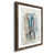 Papier, cadre noyer