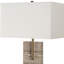 Lampe de table en travertin nazema