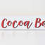 Enseigne de bar «Hot Cocoa»