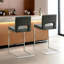 Tabouret de comptoir rembourré 26 po Daco-1849257111-1849257113