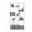 Furnish Home Store Wood Frame Etagere Open Back 6 Shelves Bookcase Industrial Bookshelf For Office And Living Rooms Modern Bookcases Large Bookshelf Organizer, White/Blue