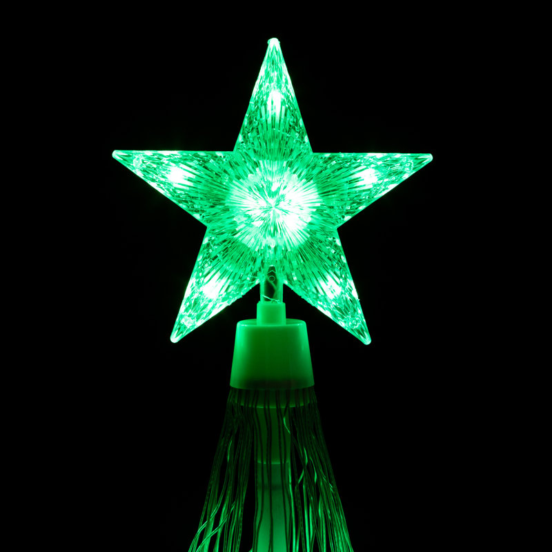 Décoration d'extérieur à DEL, H 48 po x l 24 po x p 24 po, Vert clair