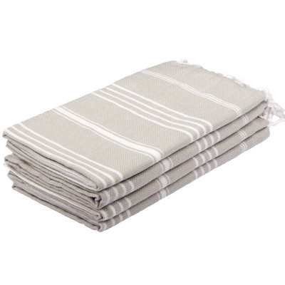 Ensemble de 4 serviettes en coton Anieta