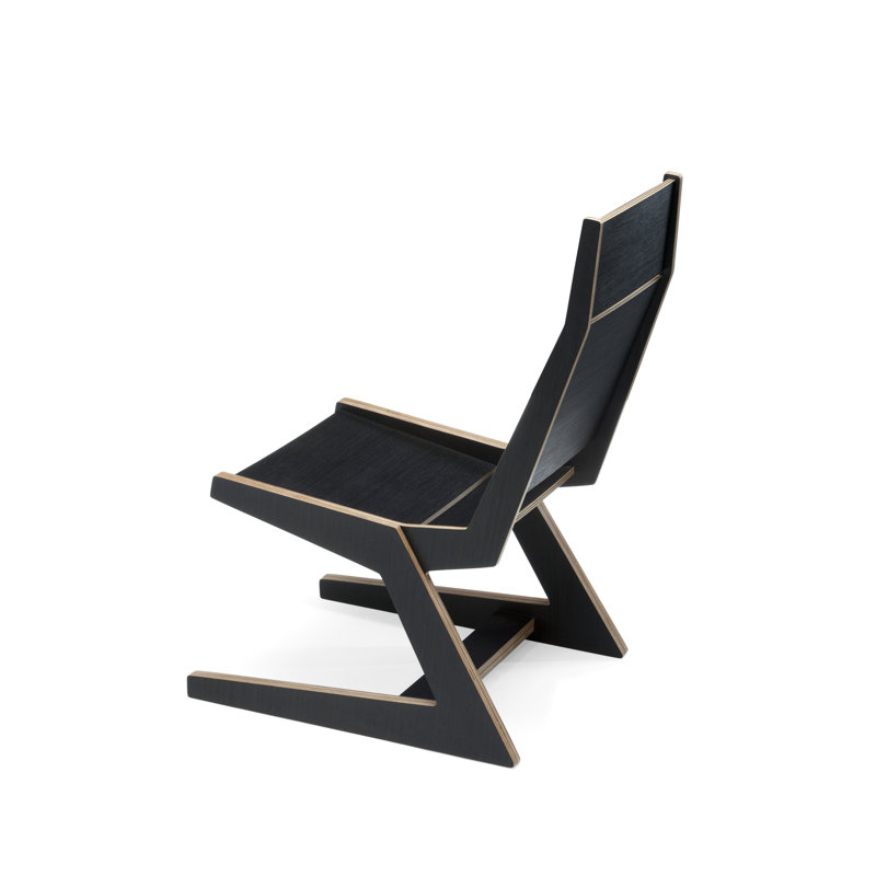 Pirwi Side Chair, Black