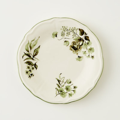 Assiette plate en grès Julia