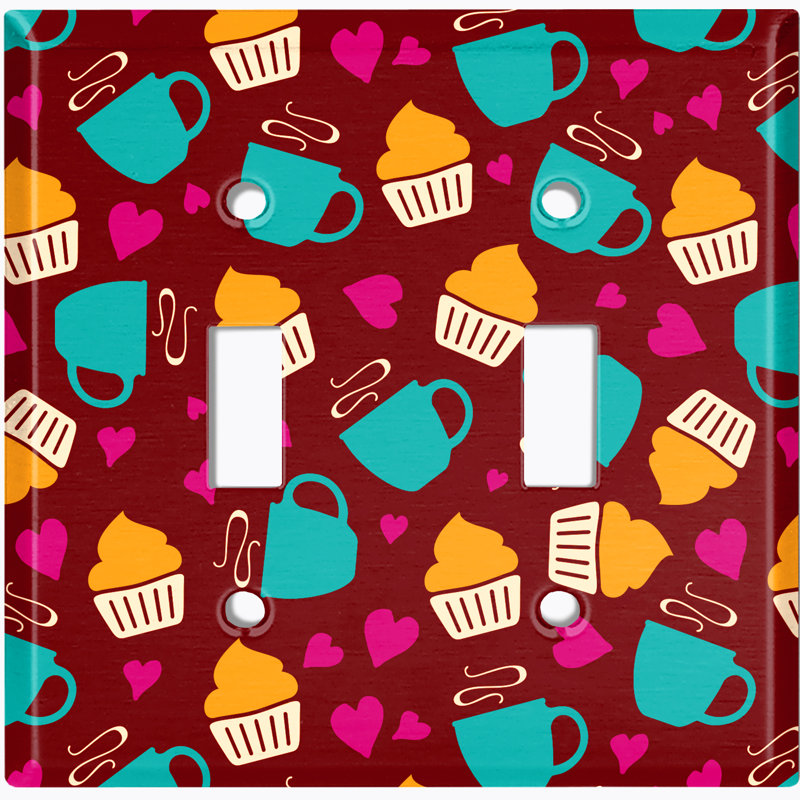 Plaque murale Cupcake Heart