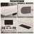 Modern TV Stand with Storage to 75'', Freestanding Media Console for Living Room