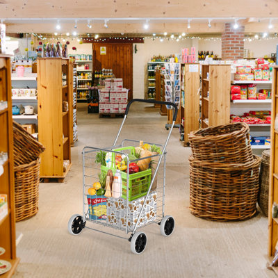 Ahmeek 92cm H x 57cm W Utility Cart