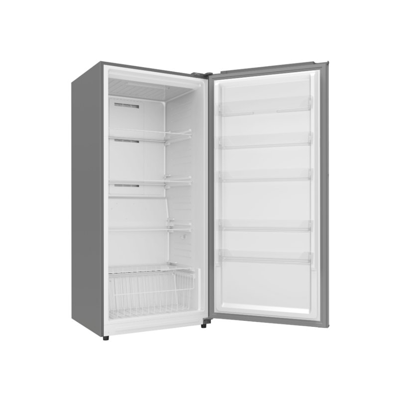 Hamilton Beach 20 Cu. Pi. Réfrigérateur / congélateur convertible vertical, acier inoxydable