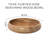 Willow Creek Designs Teak Serving Bowl