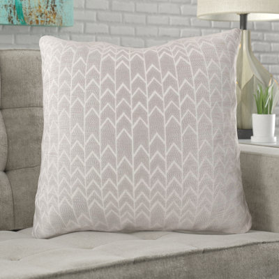 Geometric Reversible Throw Pillow