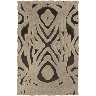 Aubriana Wool Oriental Indoor Rug