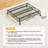 2-pack Under Bed Shoe Storage With Wheels