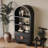 Black Solid + Manufactured Wood Display Cases