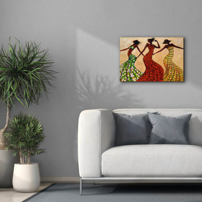 «Bungalow Rose» «Rhythm» par Monica Stewart, art mural sur toile