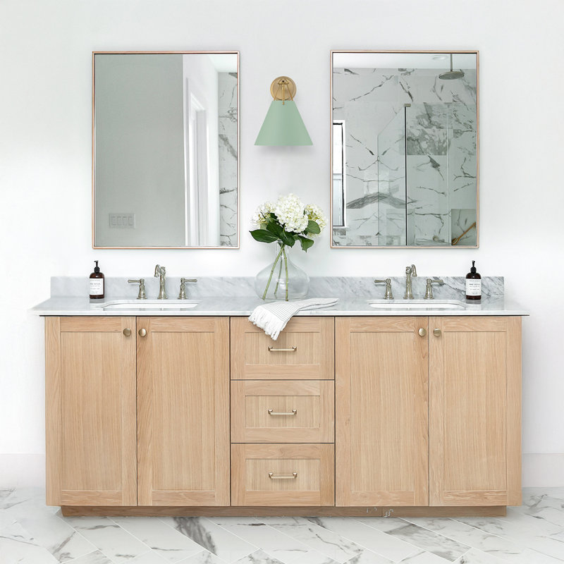 Kinston Steel Armed Sconce, Vibrant Gold, Green