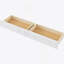 Lit de jour en bois pleine grandeur avec tablettes de rangement, USB, DEL et 2 tiroirs, idéal pour les espaces de vie modernes et fonctionnels-899833723