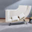 Canapé modulaire moderne en amande, confort en mousse haute densité, design de salon polyvalent