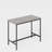 5-Piece Gray Bar Table Set - Rectangular Table & 4 Stools For 4 People